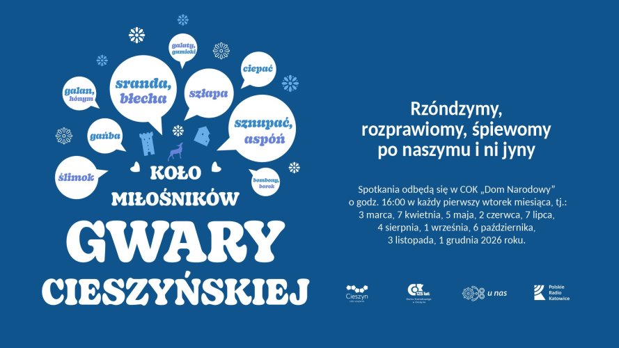 Koło Miłośników Gwary Cieszyńskiej 2026 | Dom Narodowy COK (Spotkanie)